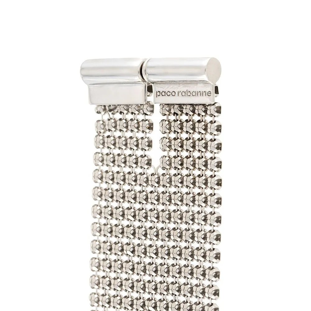 Paco Rabanne Mesh Drop Single Earring