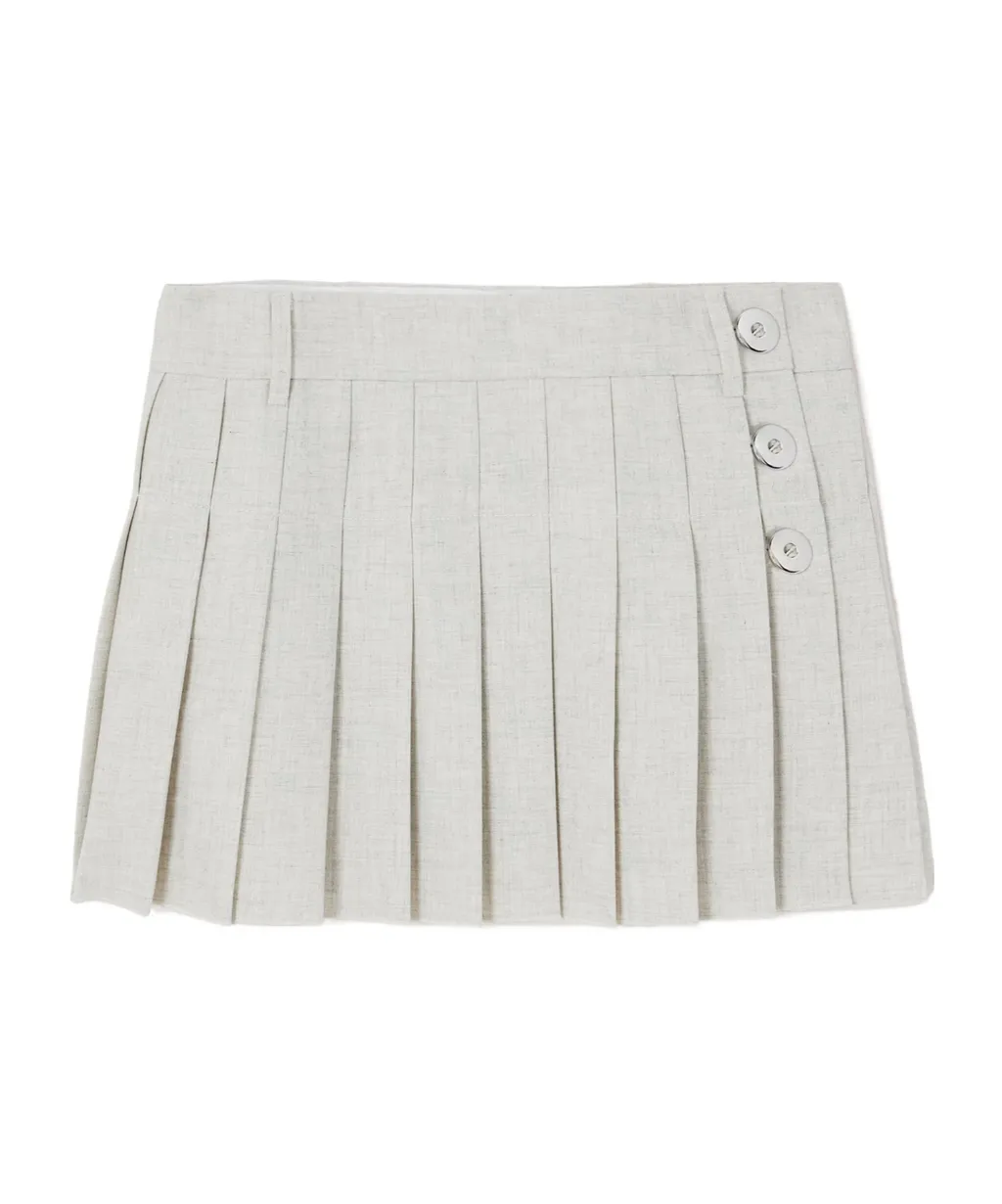 Rabanne Mini Pleated Skirt