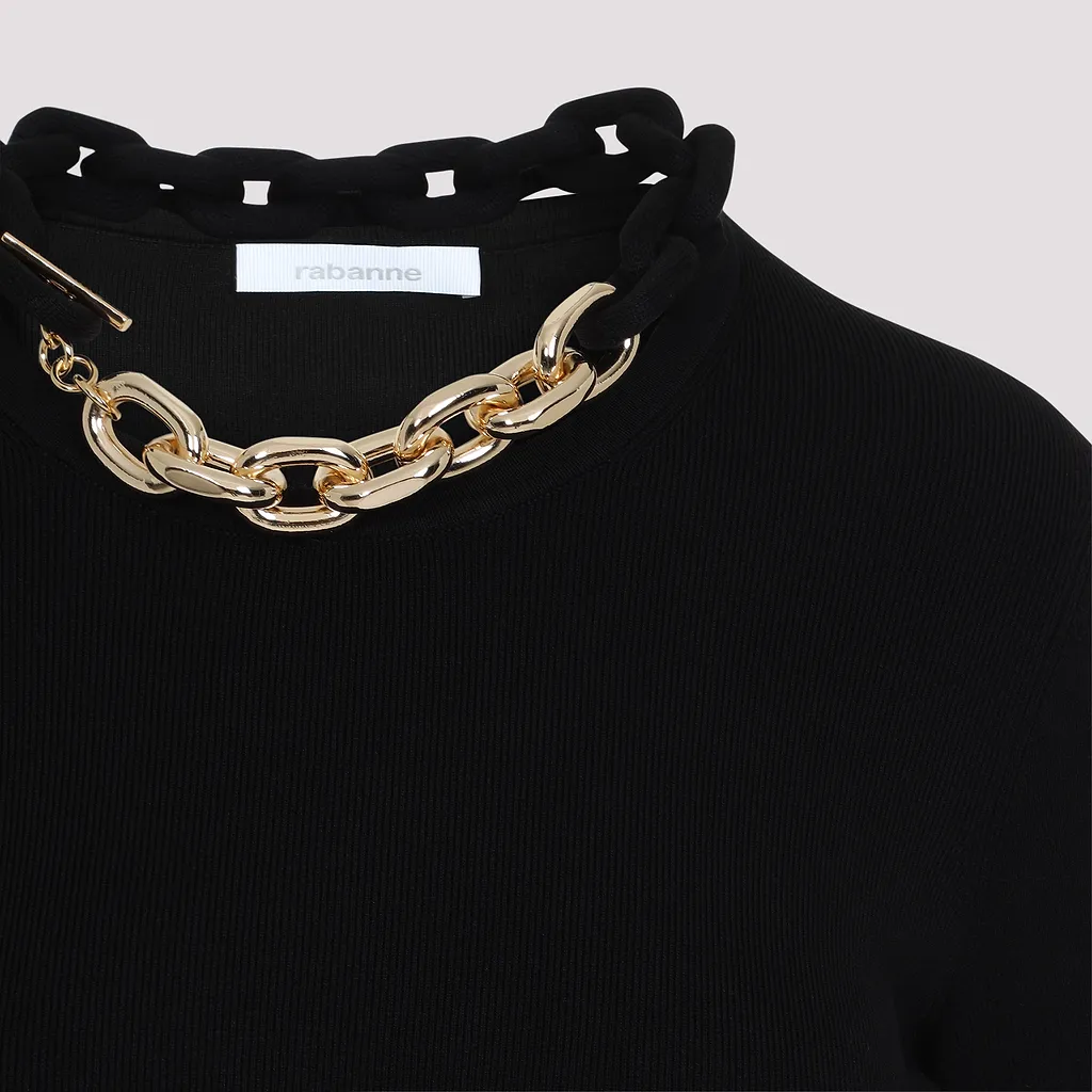 Paco Rabanne Short Knitted Dress