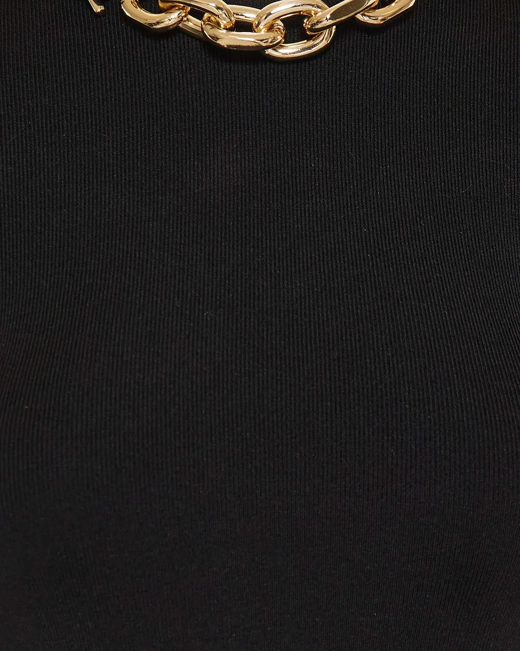 Rabanne Chain Detail Knitted Top