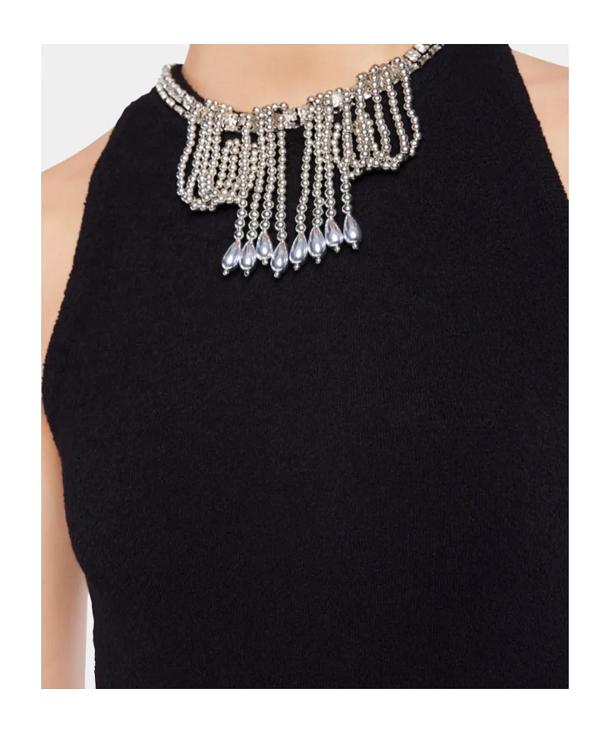 Rabanne Embellished Sleeveless Top