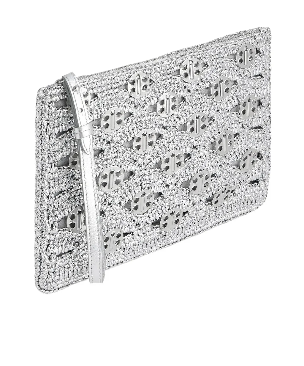 Rabanne Zipped Clutch Bag