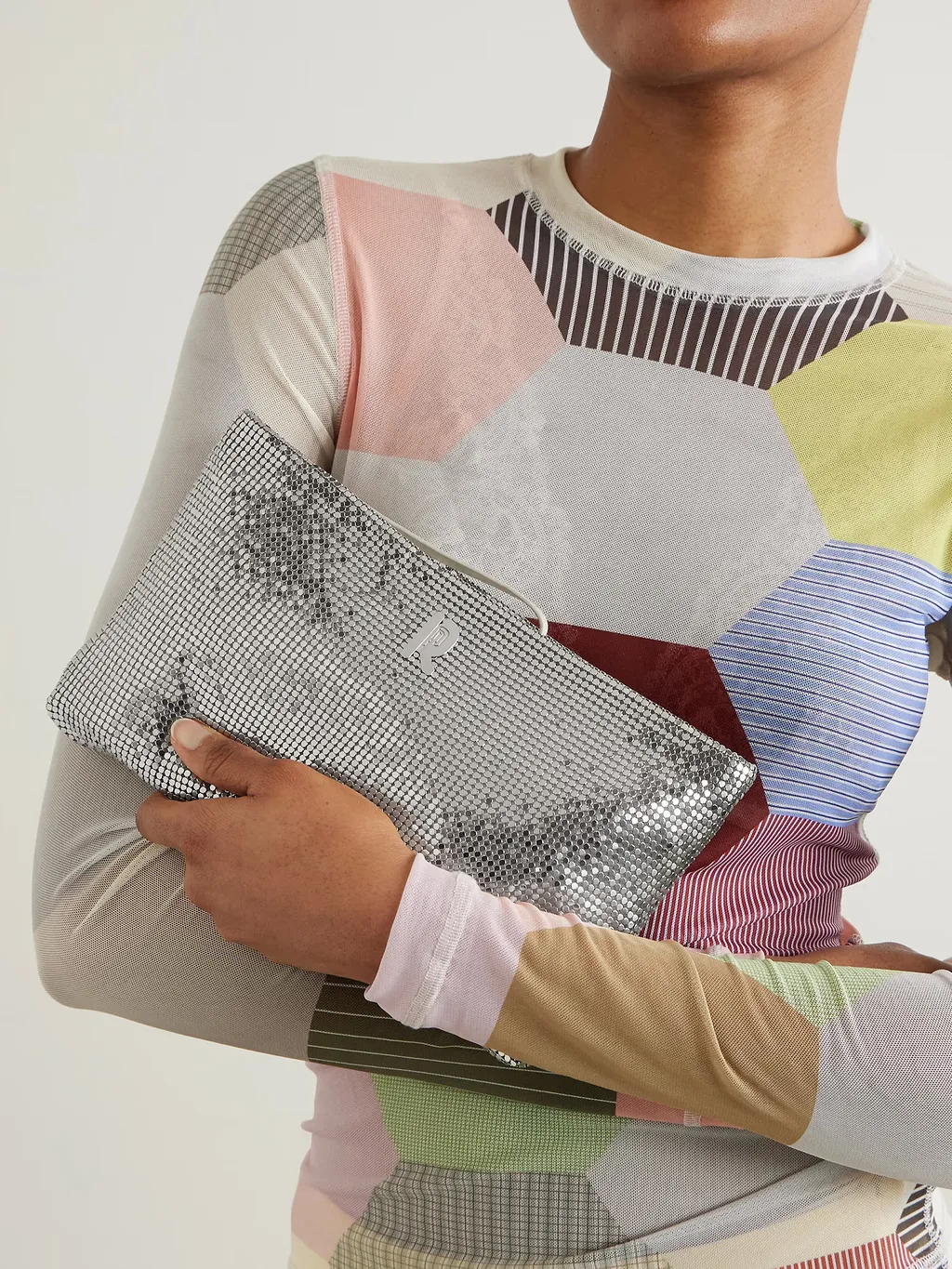 Paco Rabanne Mesh Pouch