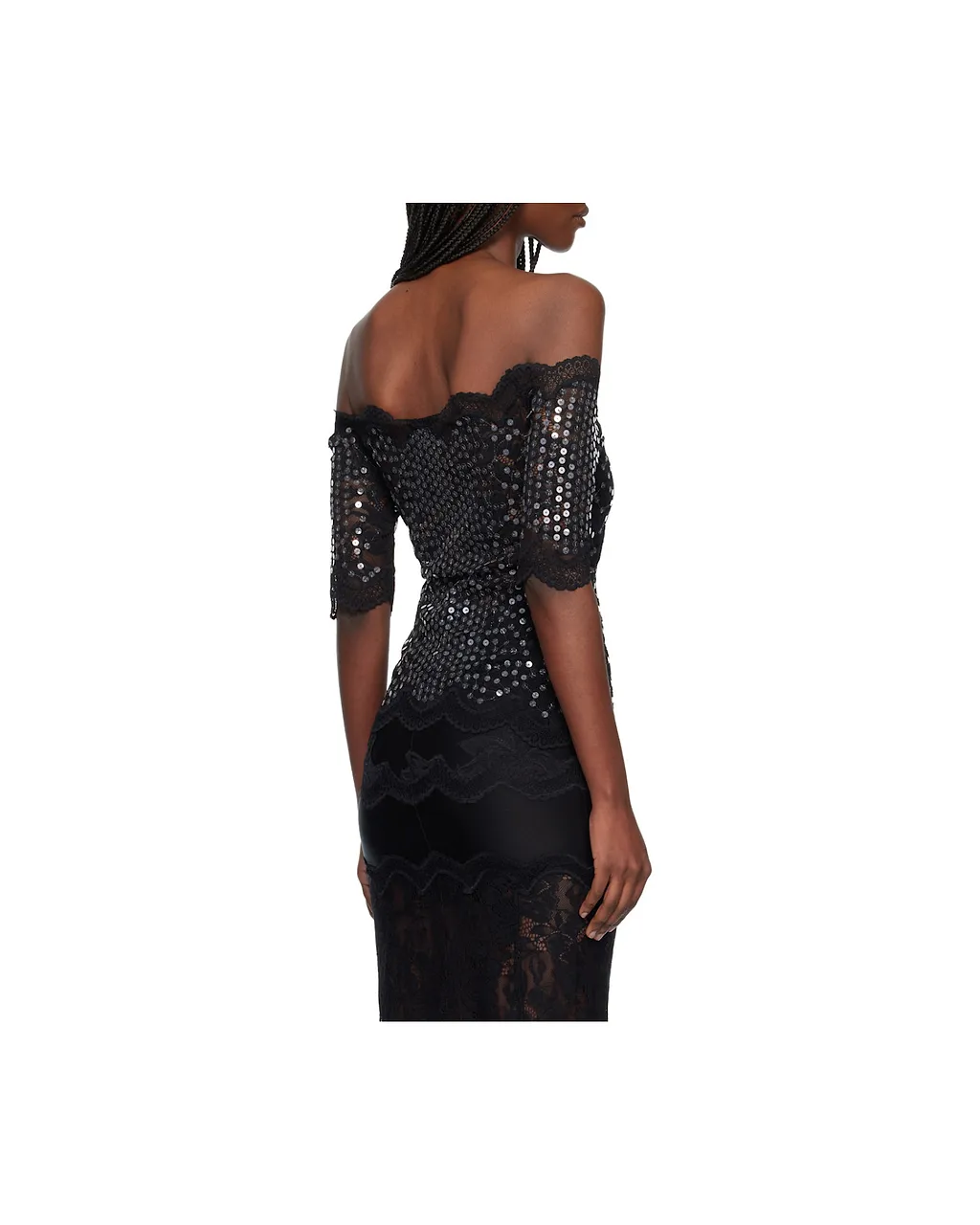 Sequin Lace Top