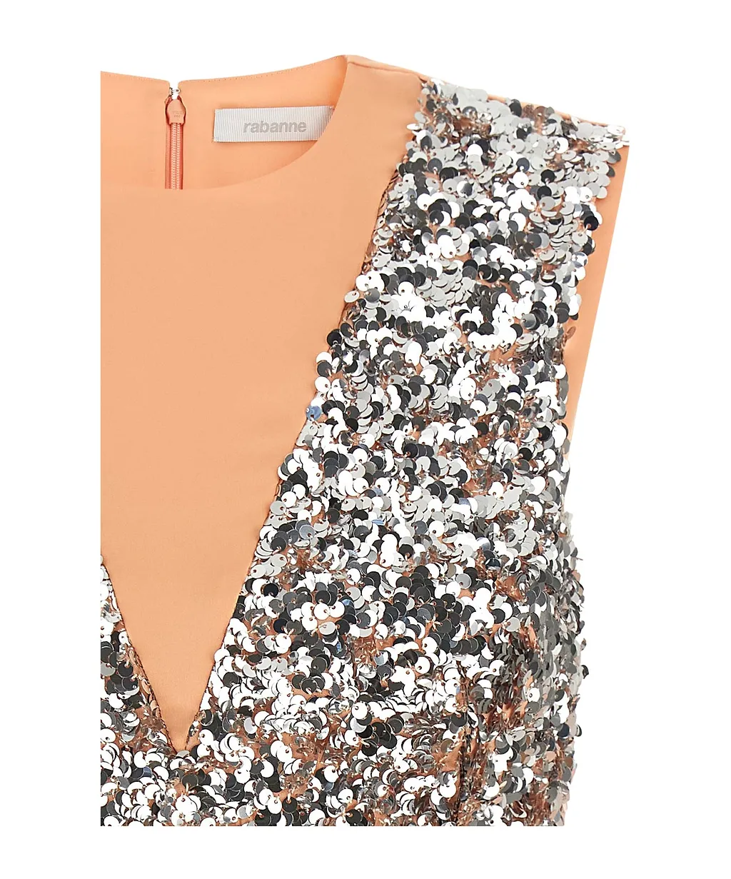 Rabanne Sequin Embellished Sleeveless Top