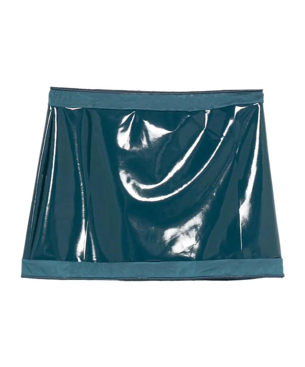 Blue Mini Skirt