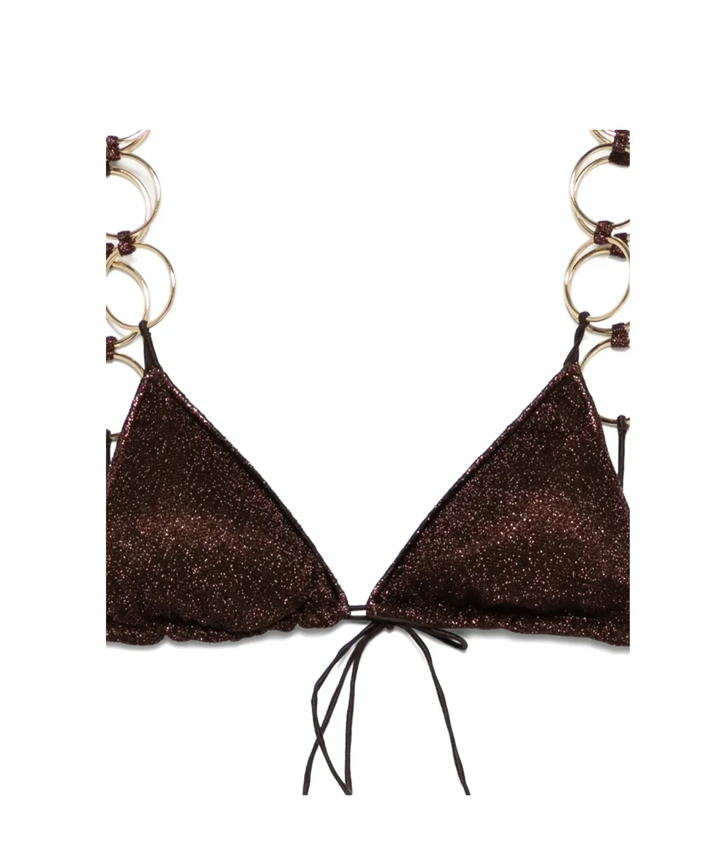 Lace-Up Bikini Set