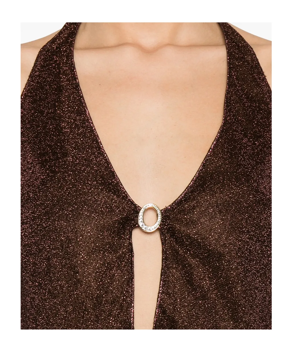 OsÉRee Lurex Thread Top