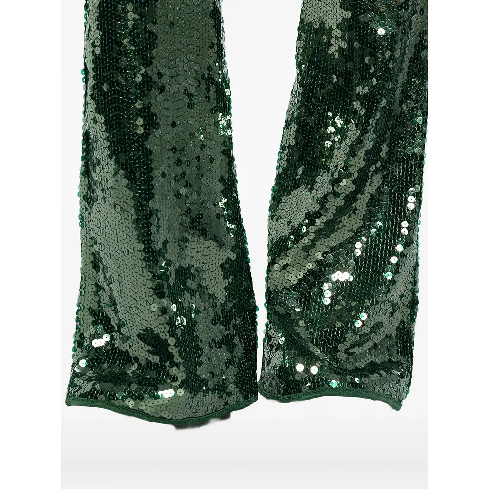 Sequined Details Casual Pants