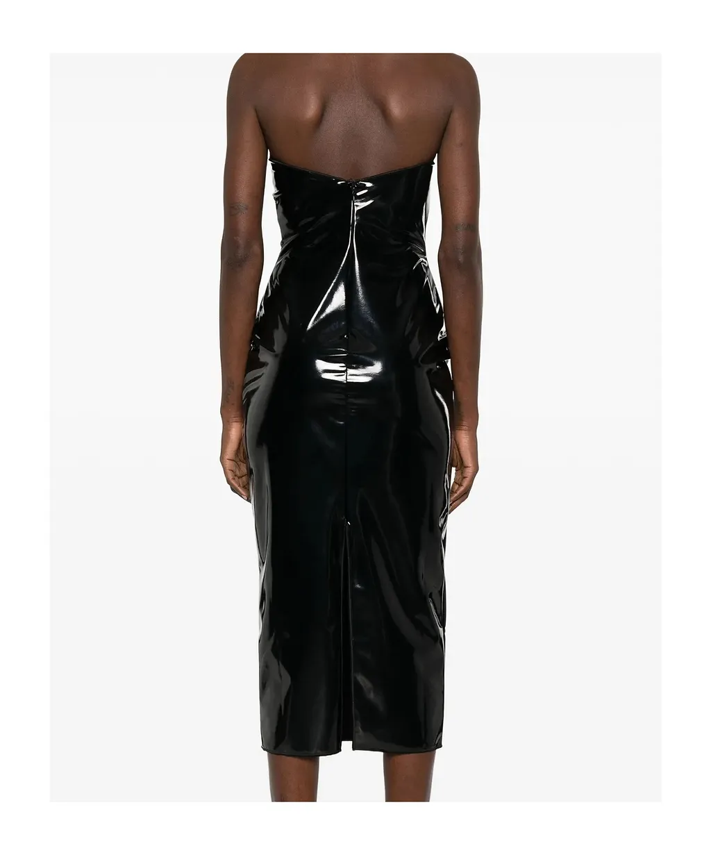 Strapless Midi Dress