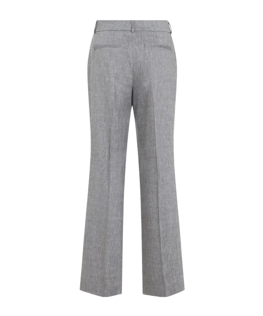 Peserico Straight-Leg Stretch Pants