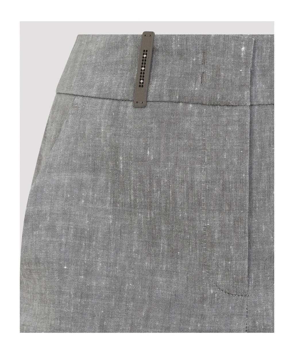 Peserico Straight-Leg Stretch Pants
