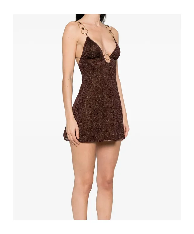 V-Neck Mini Dress