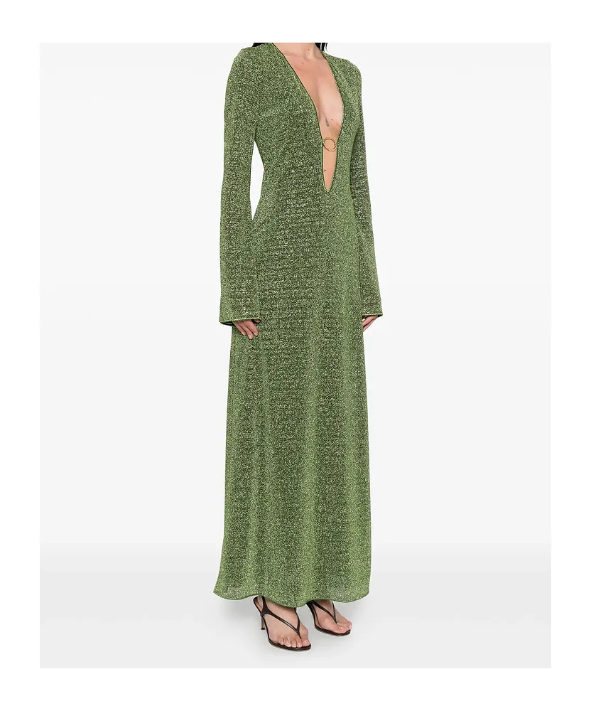 OsÉRee Lumiere Long-Sleeved Kaftan