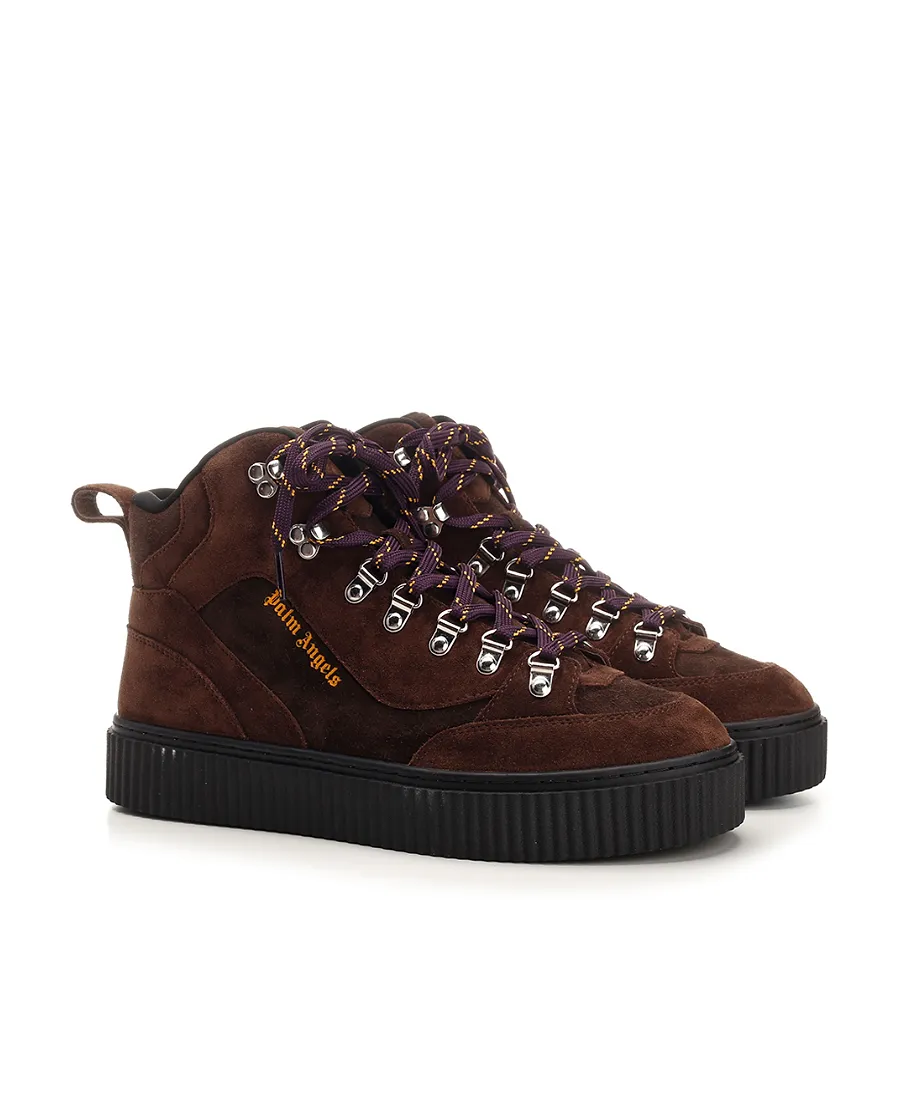 Palm Angels Lace-Up Hiking Boots
