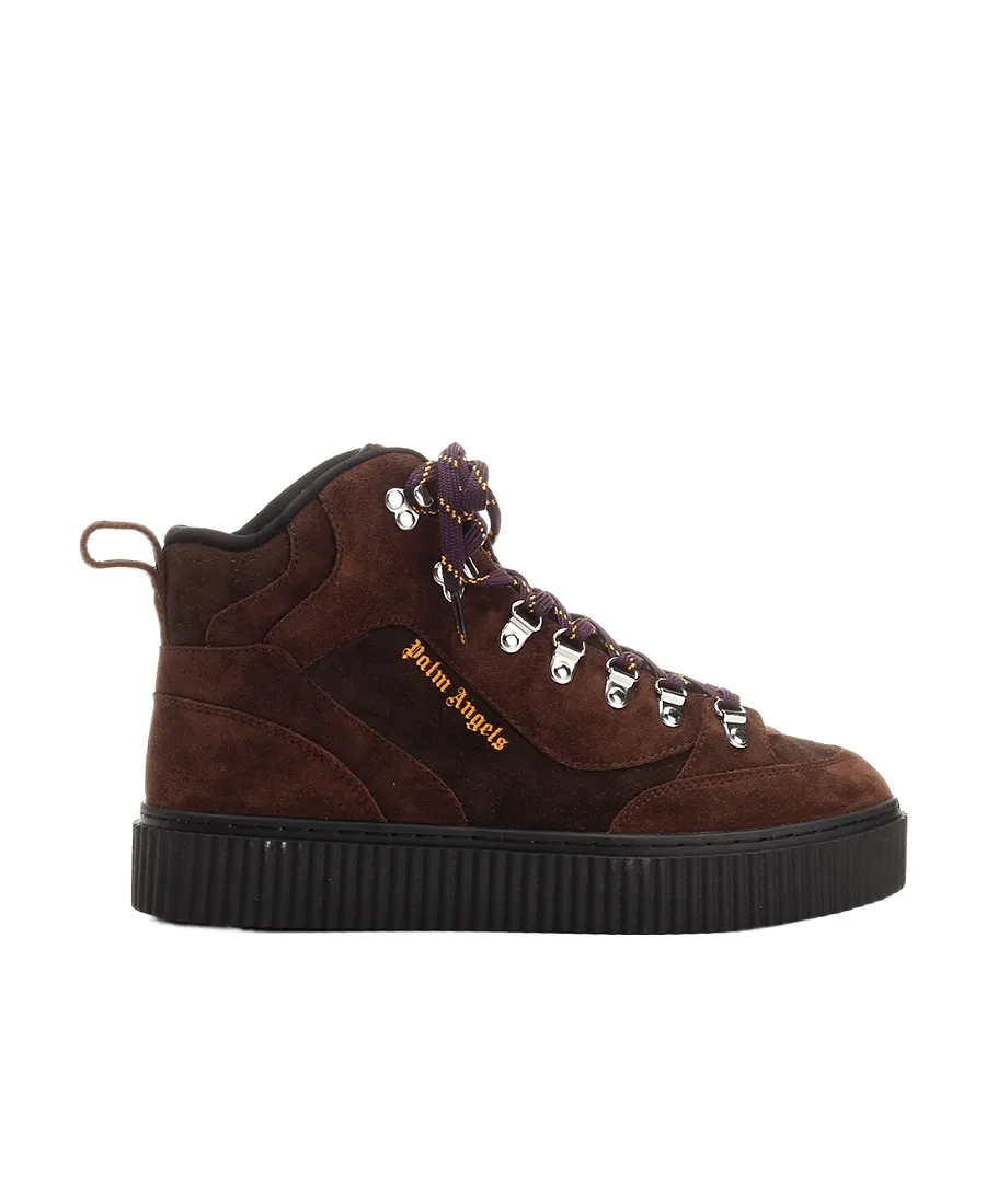 Palm Angels Lace-Up Hiking Boots