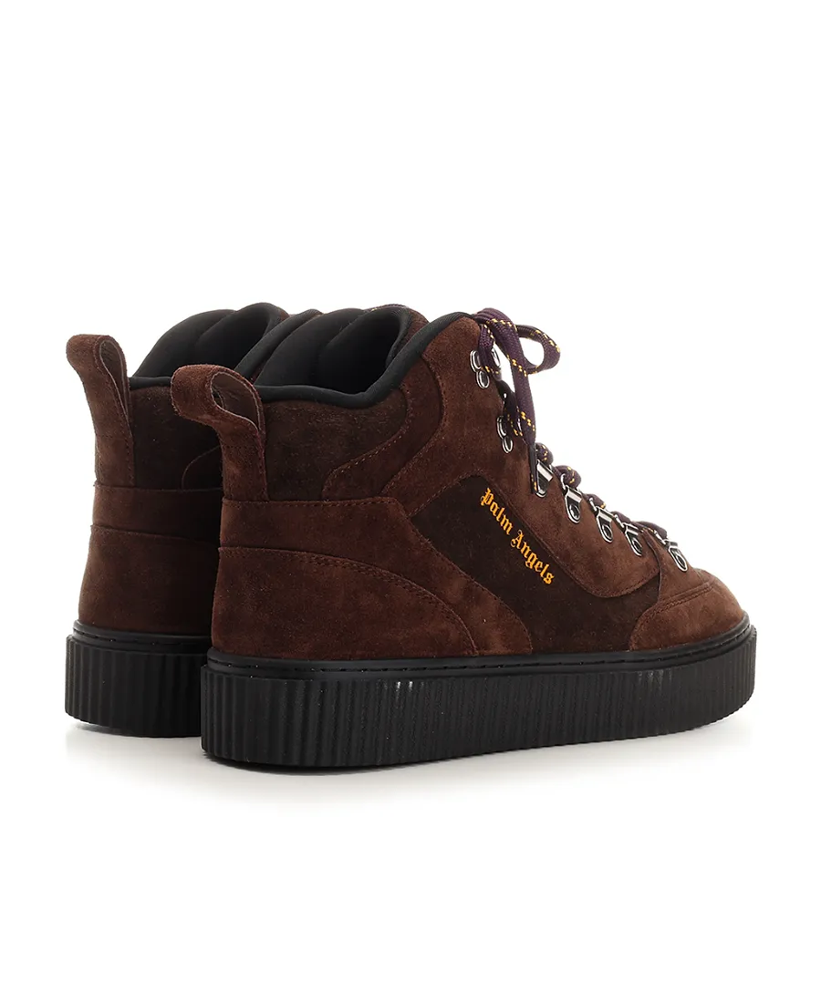 Palm Angels Lace-Up Hiking Boots