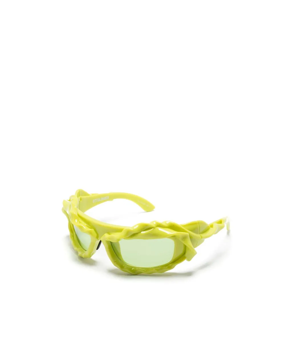 Ottolinger Twisted Rectangle Frame Sunglasses