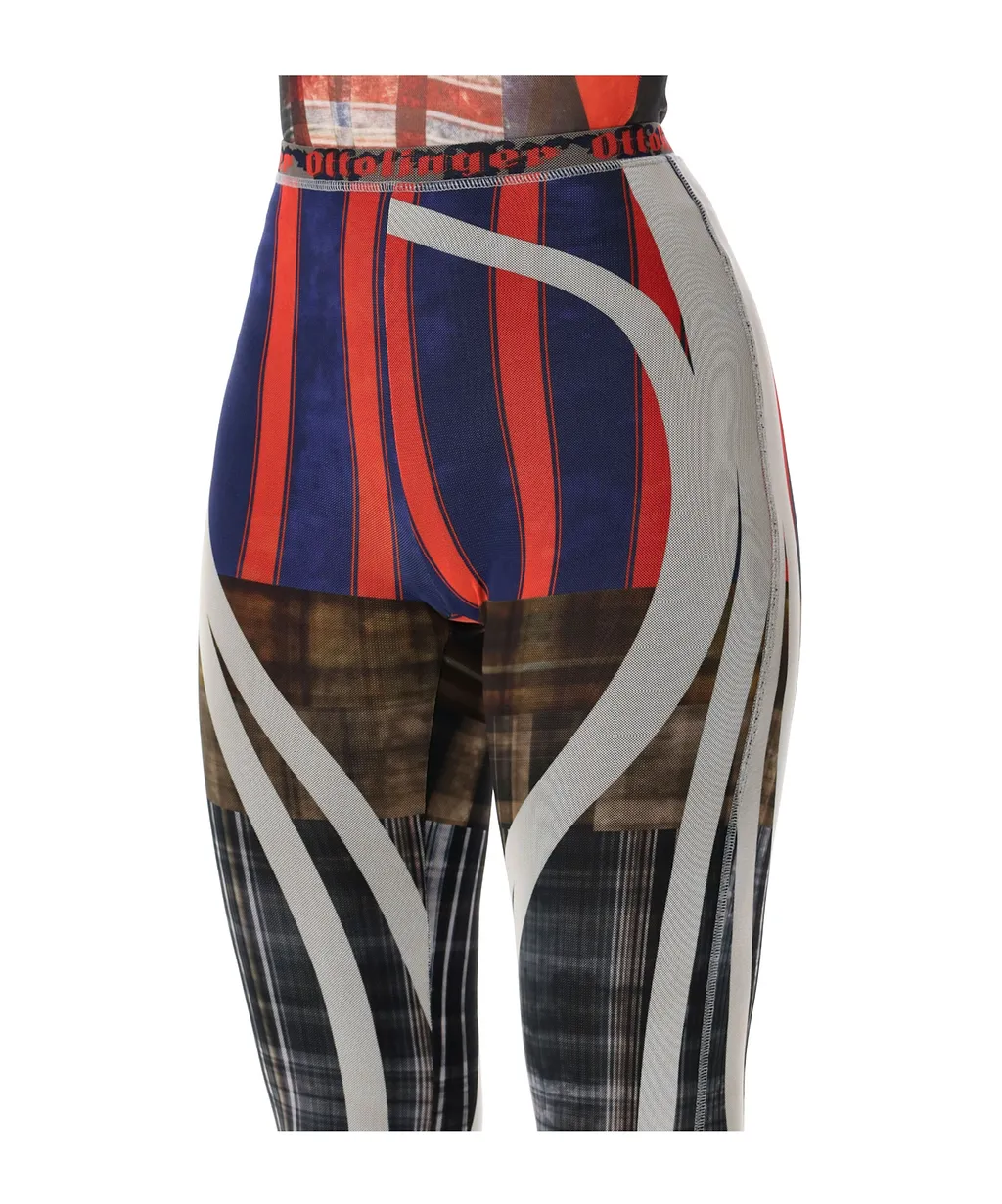 Ottolinger Mesh Otto Print Pants