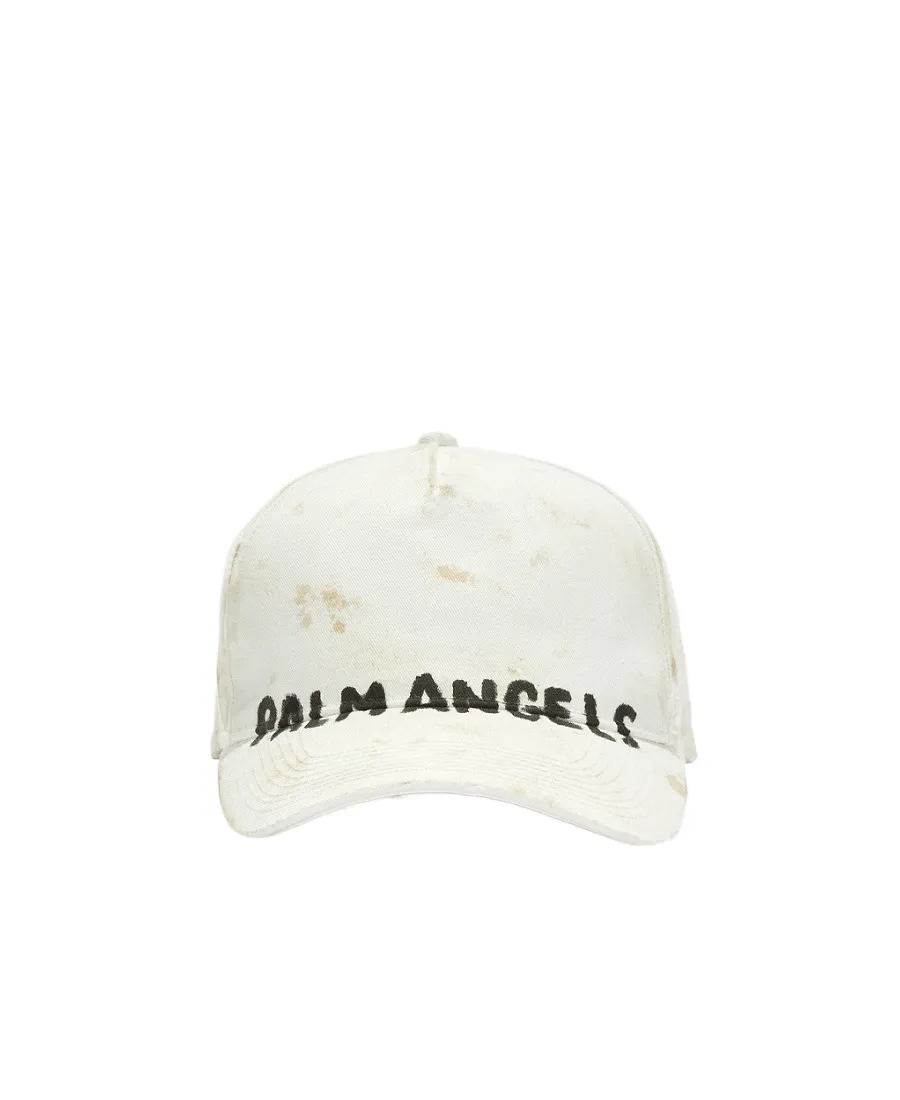 Palm Angels Logo Printed Baseball Cap