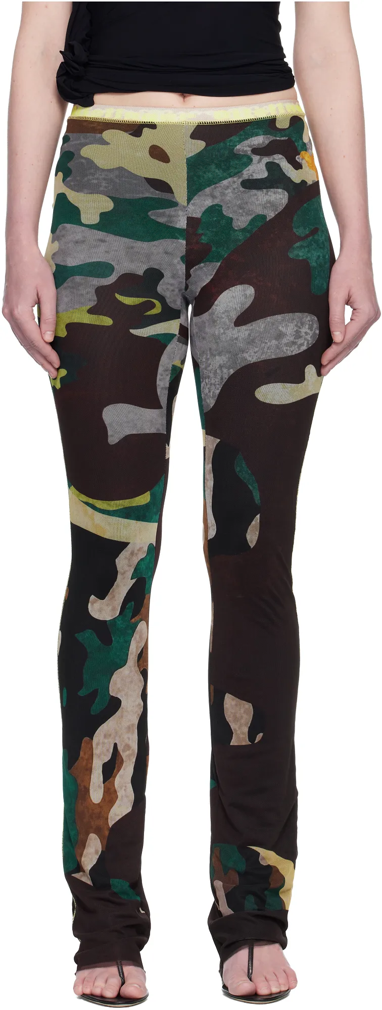 Ottolinger Otto Mesh Print Pants
