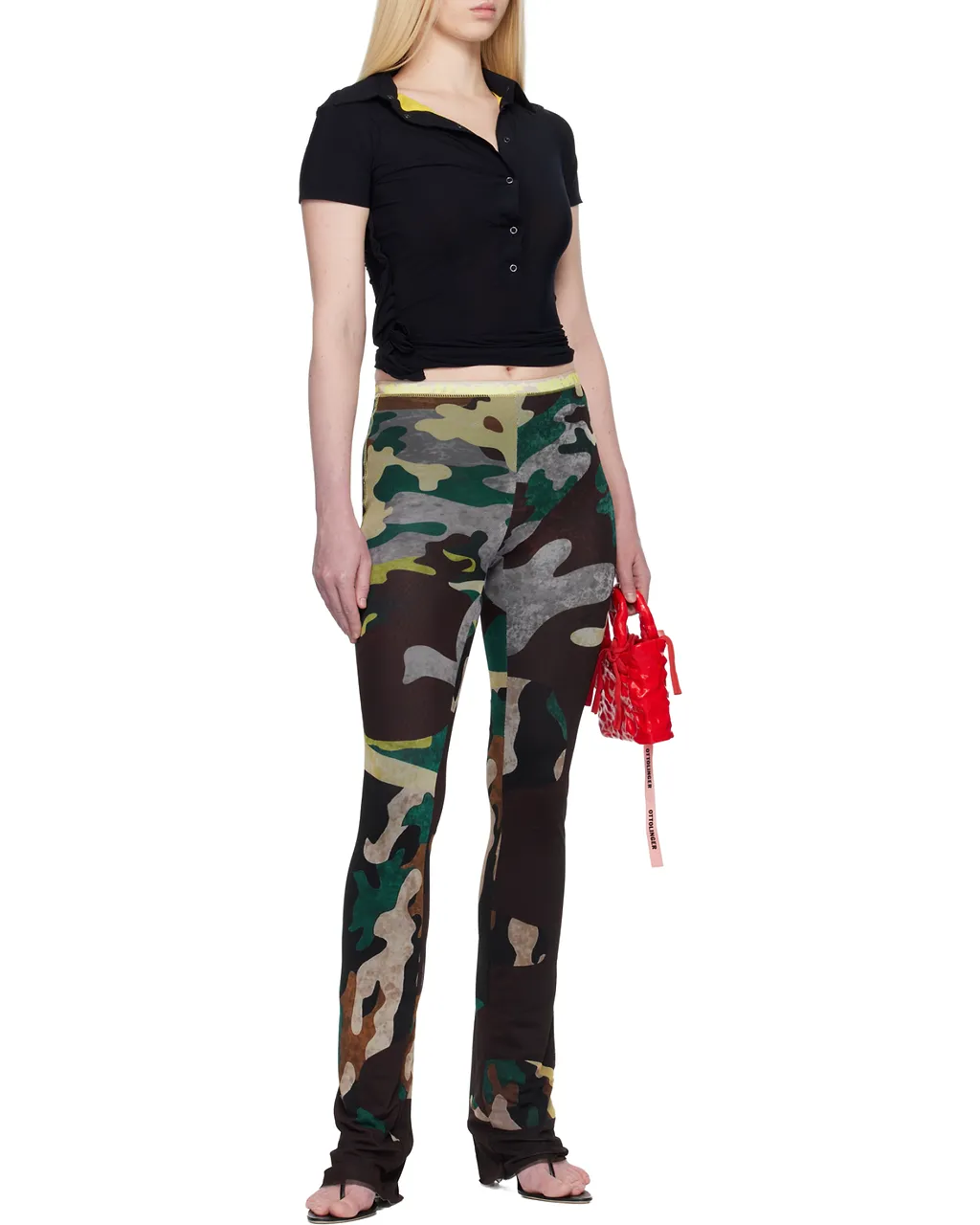Ottolinger Otto Mesh Print Pants