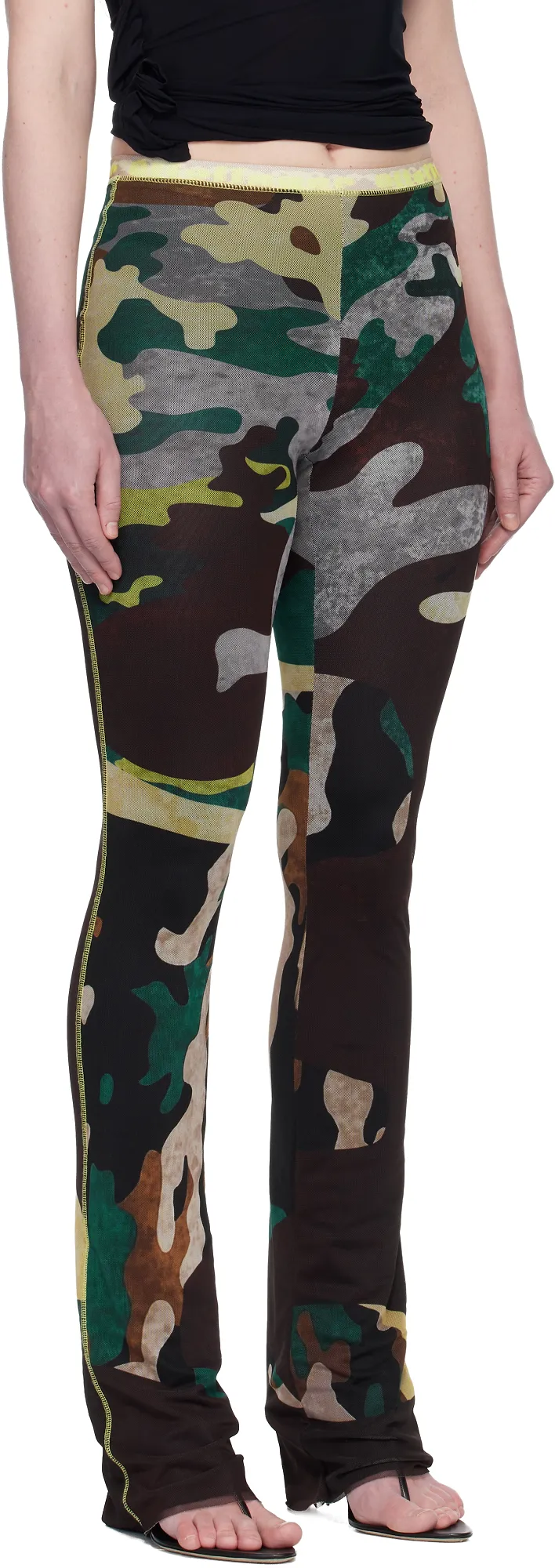 Ottolinger Otto Mesh Print Pants