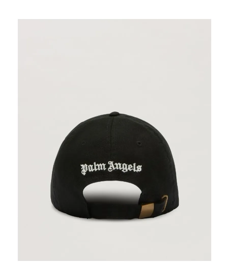 Palm Angels Monogram Embroidered Baseball Cap