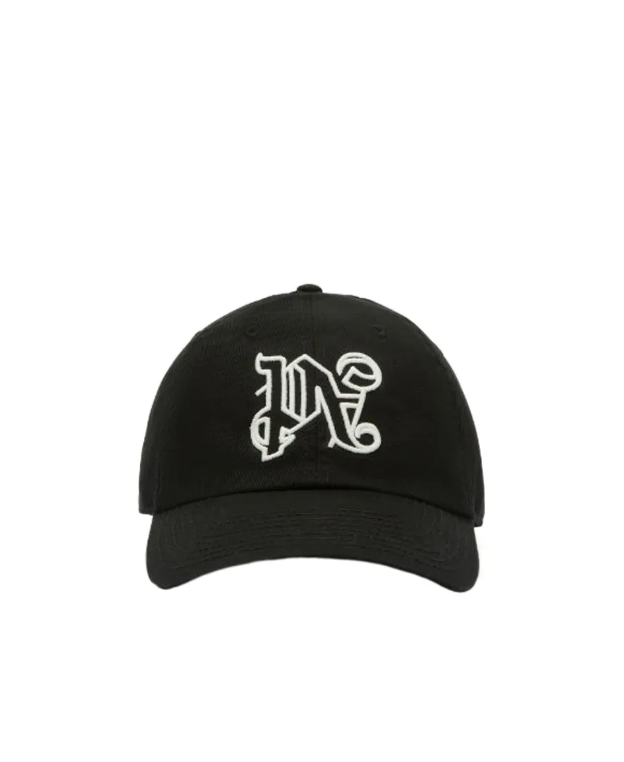 Palm Angels Monogram Embroidered Baseball Cap