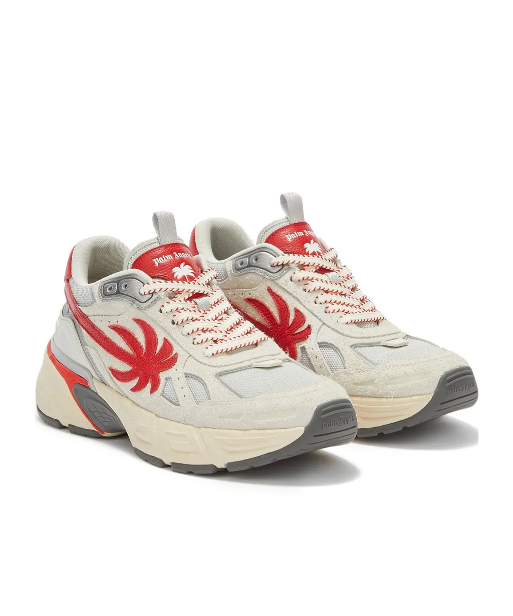 Palm Angels The Palm Runner Round Toe Sneakers