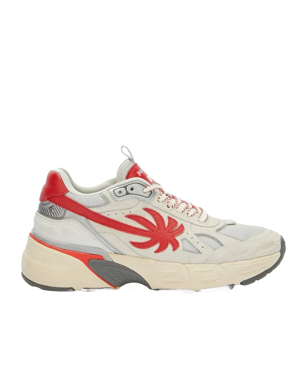 Palm Angels The Palm Runner Round Toe Sneakers