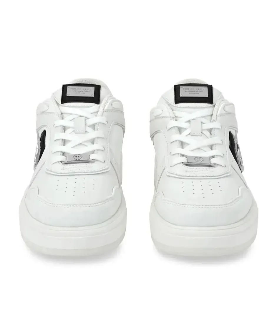 Philipp Plein Logo Patch Low-Top Sneakers