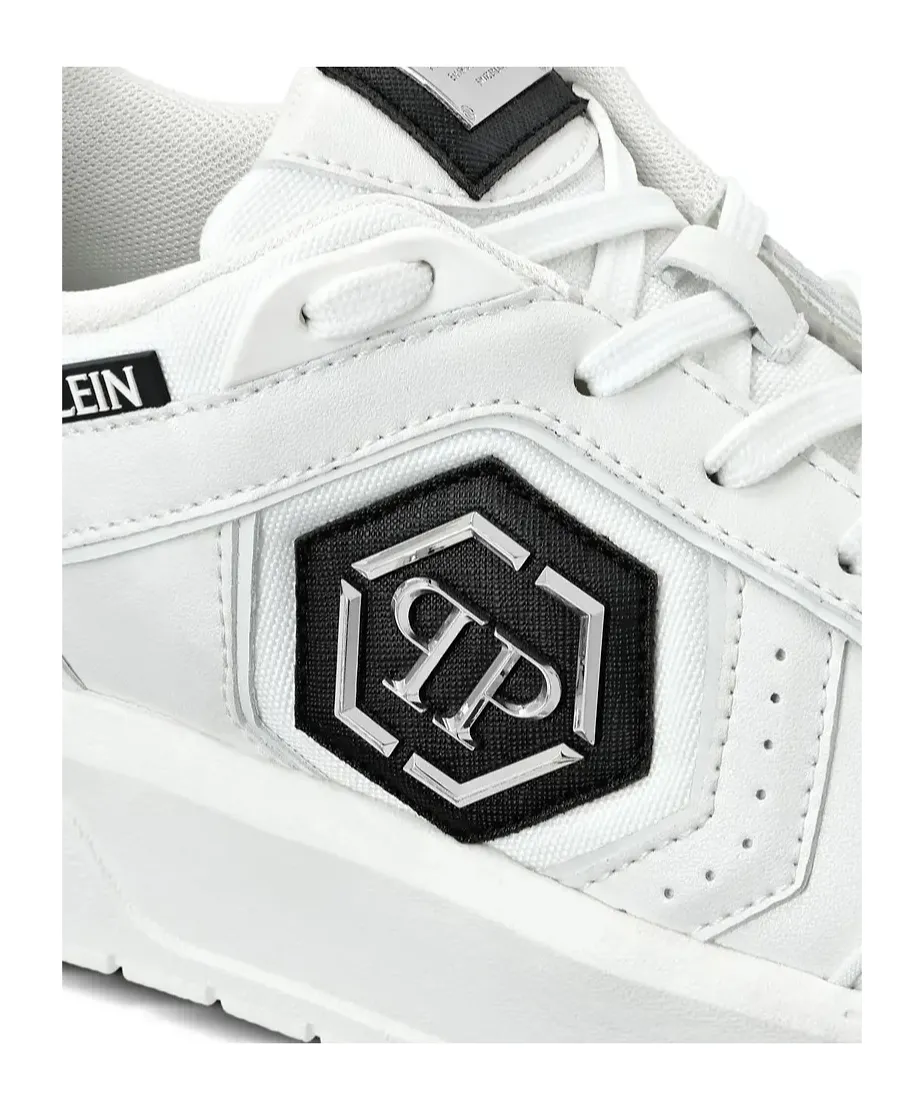 Philipp Plein Logo Patch Low-Top Sneakers