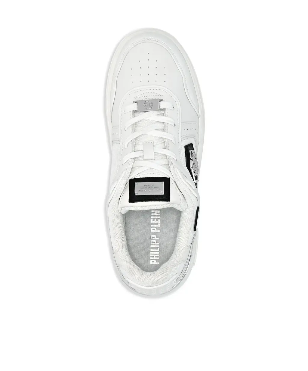 Philipp Plein Logo Patch Low-Top Sneakers