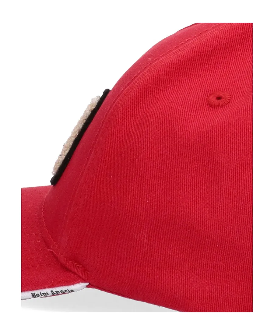 Teddy Bear-Appliqué Cap