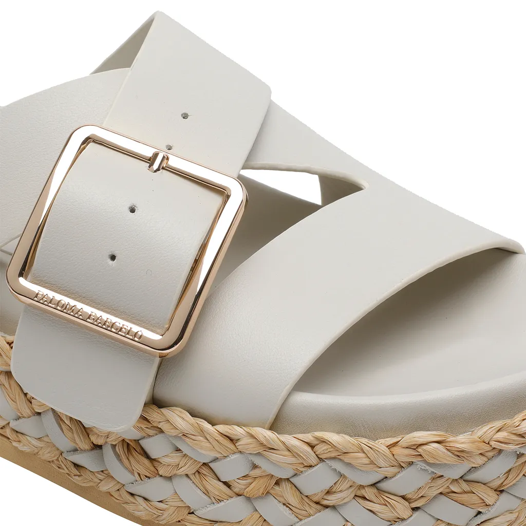Paloma Barceló Round Toe Sandals