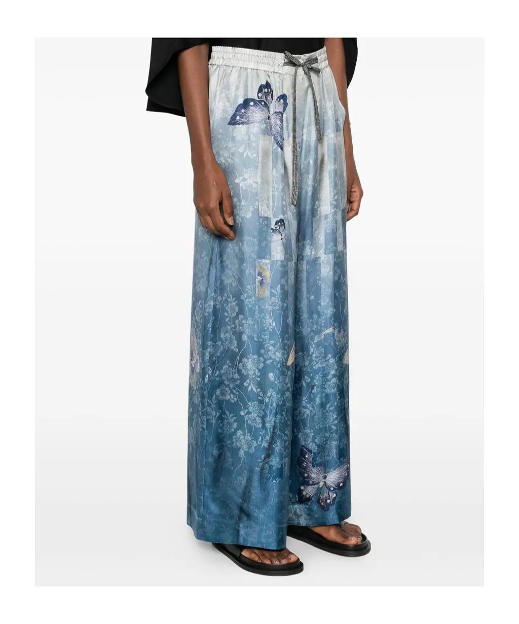 Printed Casual Pants
