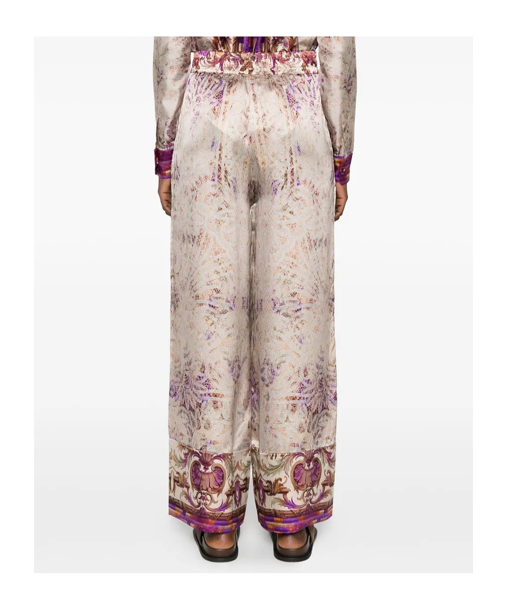 Printed Casual Pants