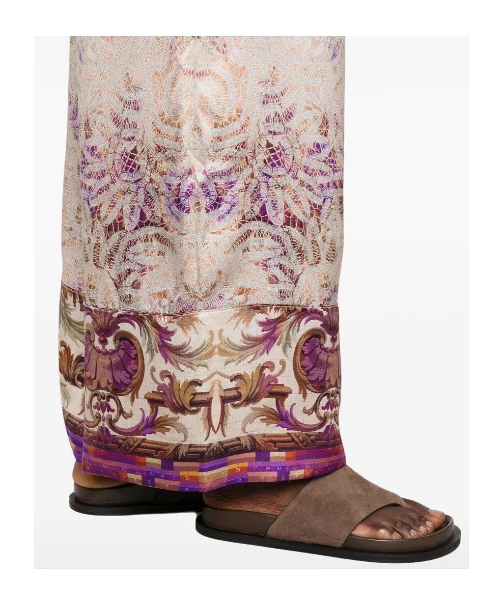 Printed Casual Pants