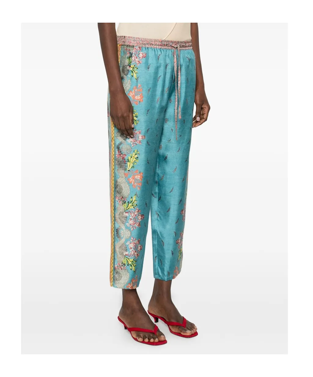 Printed Casual Pants