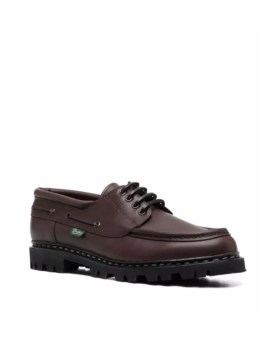 Lace Up Leather Derby Shoes