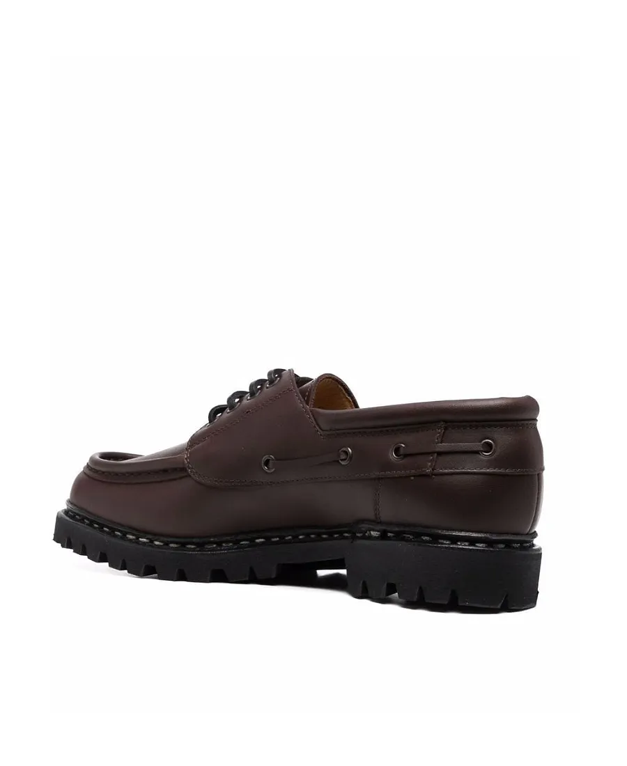 Lace Up Leather Derby Shoes