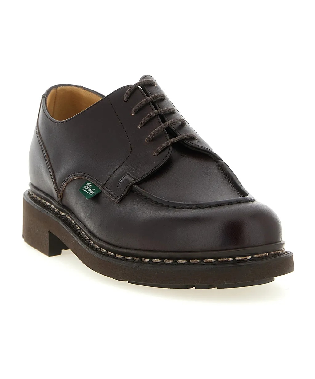 Round-Toe Derby Shoes
