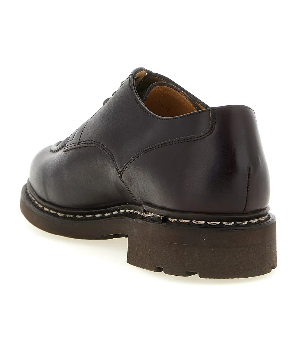 Round-Toe Derby Shoes