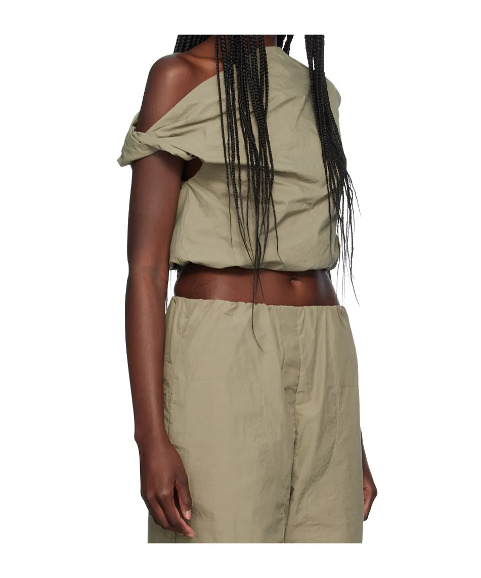 Pleated Vest