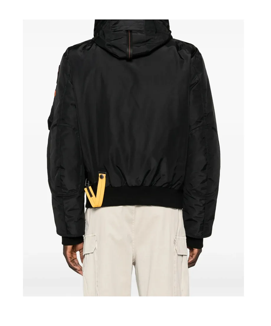 Zippered Long-Sleeved Down Jacket