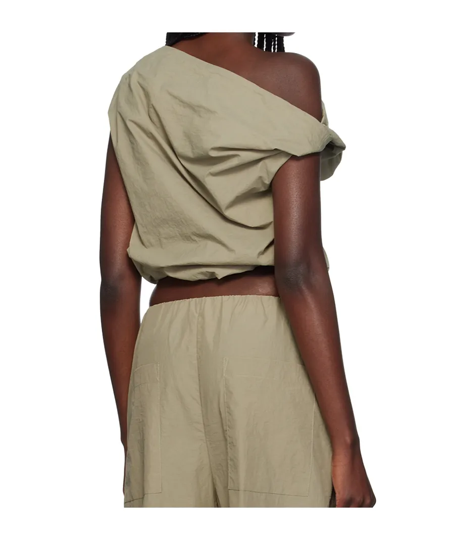 Pleated Vest