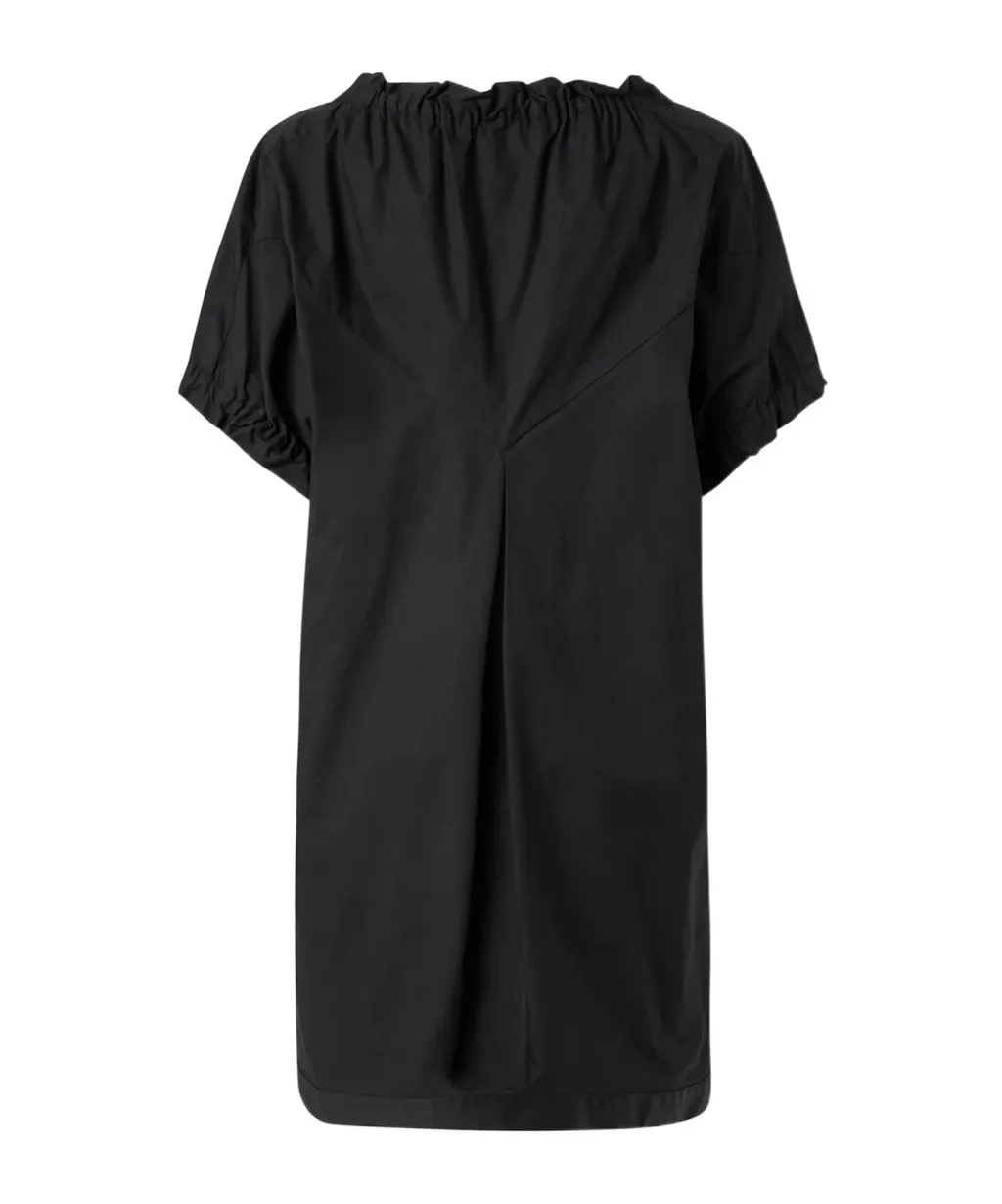 Drawstring-Detail Minidress