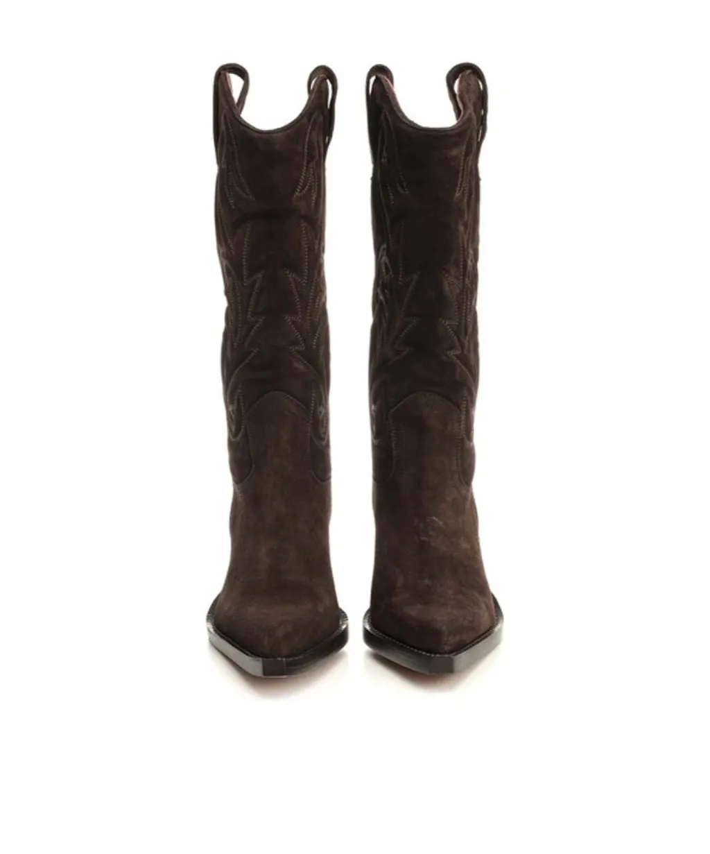 Pointed-Toe Ankle Boots