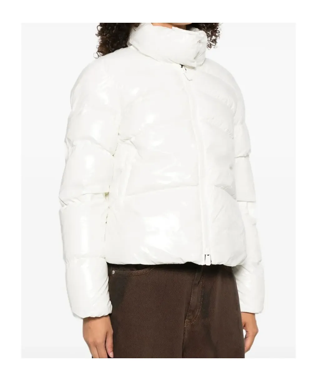 Pinko Long-Sleeved Zip-Up Down Jacket